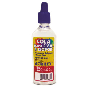 COLA ACRILEX 17335 E.V.A.E ISOPOR 12X35G