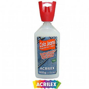 COLA ACRILEX 17910 JEANS 3X100G