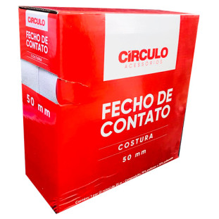 FECHO CIRCULO COSTURA  50MM 2P C/25M