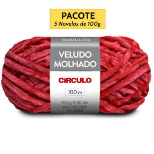 FIO CIRCULO VELUDO MOLHADO 500G