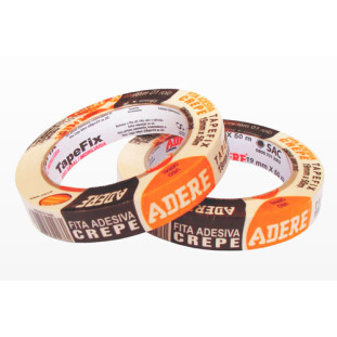 FITA ADERE ADESIVA CREPE 18MM C/50M