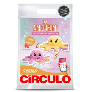 KIT CIRCULO AMIGURUMI POLVINHO2 AM RS