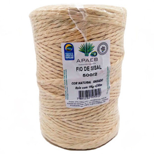 FIO APAEB SISAL NAT.RAZADO 500/2 230M