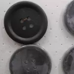 Botao Ibg 10114-60 Pes C/6 Cor 505 - Preto