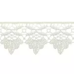 Guipure Imp Trader 107666 4,0Cm C/13,70M Cor Cru