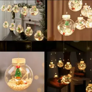 LAMP CASCATA 111-04 150LED GLOBO MO BIV