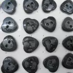 Botao Ibg 11287-24 Pes C/48 Cor 505 - Preto