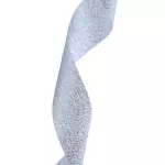 Fita Sinimbu 1300/ 36 Decorat C/10M Cor C01 Prata