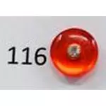 Botao Fis Strass-144 X 18 C/24 Cor 116 Vermelho