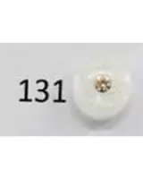Botao Fis Strass-144 X 18 C/24 Cor 131 Bco Leitoso