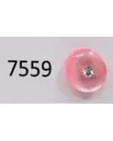 Botao Fis Strass-144 X 18 C/24 Cor 7559 Rosa Bb