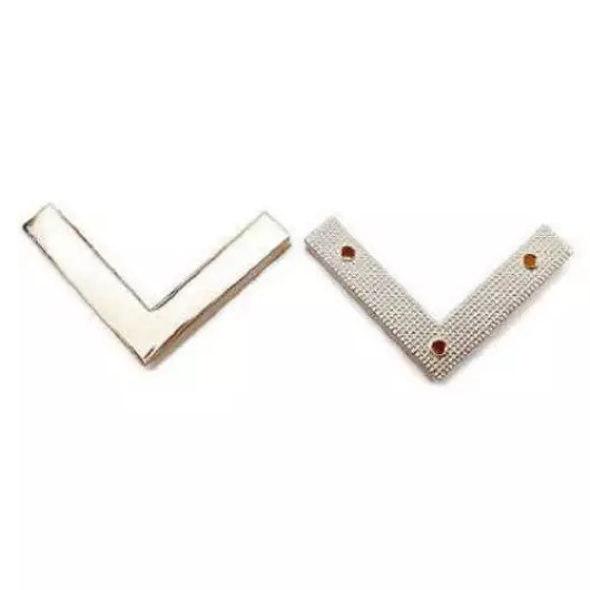 Cantoneira Roma Ro154194 Bolsa 3,8Cm Cor Dourado