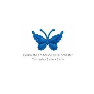 APLICACAO CAROL ART 1635 BORBOLETA C/25