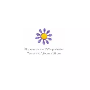 APLICACAO CAROL ART 4972 FLOR C/25