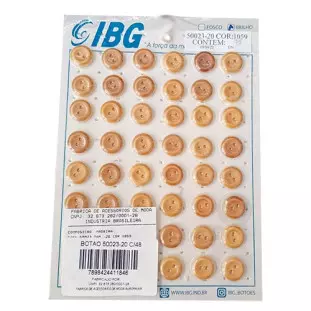BOTAO IBG 50023-20 MADEIRA C/48