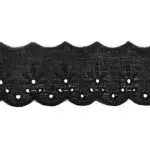 Bord Luli 5010 Pes 5,0Cm C/13,7M Cor 021 Preto