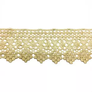 GUIPURE IMP TRADER  52322MET 6CM C/13,7M