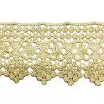Guipure Imp Trader  52322Met 6Cm C/13,7M Cor 2 Dourado