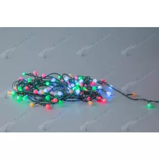 LAMP BOLA 603 100LED 8F COLOR FV 127V