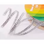 Fita Sinimbu 9282/03 Decorat C/10M Cor C01 Prata