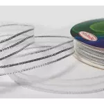 Fita Sinimbu 9301/10 Decorat C/10M Cor C01 Prata