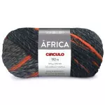 Fio Circulo Africa 100G Cor 9555 - Vulcao