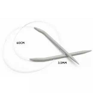 AGULHA CIRCULAR ALUM  3,5MM 60CM