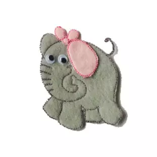 APLICACAO CAROL ART 4979 ELEFANTE C/3