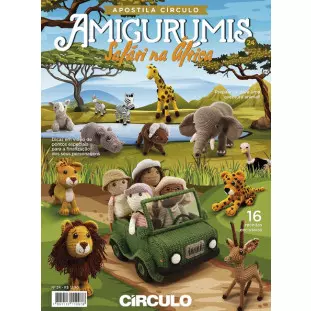 APOSTILA CIRCULO AMIGURUMIS 24 SAFARI