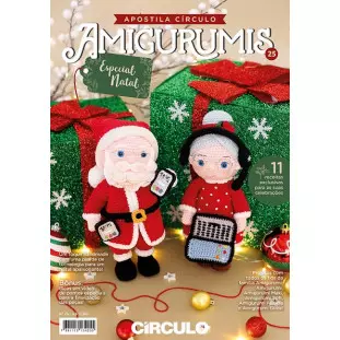 APOSTILA CIRCULO AMIGURUMIS 25 NATAL