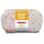 Fio Circulo Baby Pop 100G Cor 8028 - Arroz doce