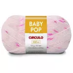 Fio Circulo Baby Pop 100G Cor 8032 - Jasmim