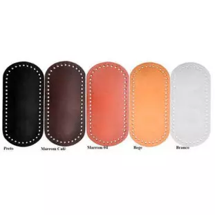 BASE ROMA RO151501 BOLSA COURO OVAL25X12