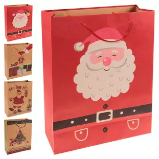 SACOLA ART NATAL 26X32X10 MEDIA ZC062
