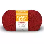 Fio Circulo Candy Baby 100G Cor 142 - Pimenta