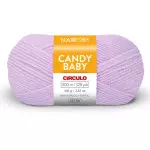 Fio Circulo Candy Baby 100G Cor 6282 - Lavanda suave