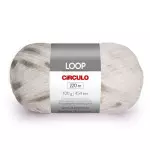 Fio Circulo Loop 100G Cor 8953 - Geada