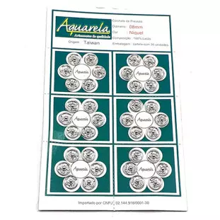 COLCHETE AQUA PRESSAO PB08 NQ LATAO C/36