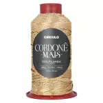 Fio Circulo Cordone Mais 100G 140M Cor 7068 - Ouro suave