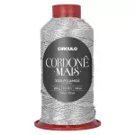 Fio Circulo Cordone Mais 100G 140M Cor 8108 - Prata radiante