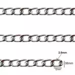 Corrente Nybc 2,0 8X12Mm Mt Cor Niquel