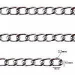 Corrente Nybc 2,2 10X15Mm Mt Cor Niquel