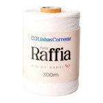 Fio De Papel Corrente Raffia 300M Cor 0000B