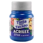 Tinta Acrilex 04140 Tecido 37Ml Cor 501 Azul Turquesa