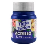 Tinta Acrilex 04140 Tecido 37Ml Cor 502 Azul Cobalto