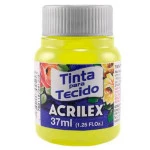 Tinta Acrilex 04140 Tecido 37Ml Cor 504 Amarelo Limao