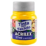 Tinta Acrilex 04140 Tecido 37Ml Cor 505 Amarelo Ouro