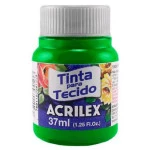 Tinta Acrilex 04140 Tecido 37Ml Cor 510 Verde Folha