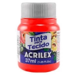 Tinta Acrilex 04140 Tecido 37Ml Cor 586 Coral