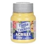 Tinta Acrilex 04140 Tecido 37Ml Cor 589 Amar. Canario